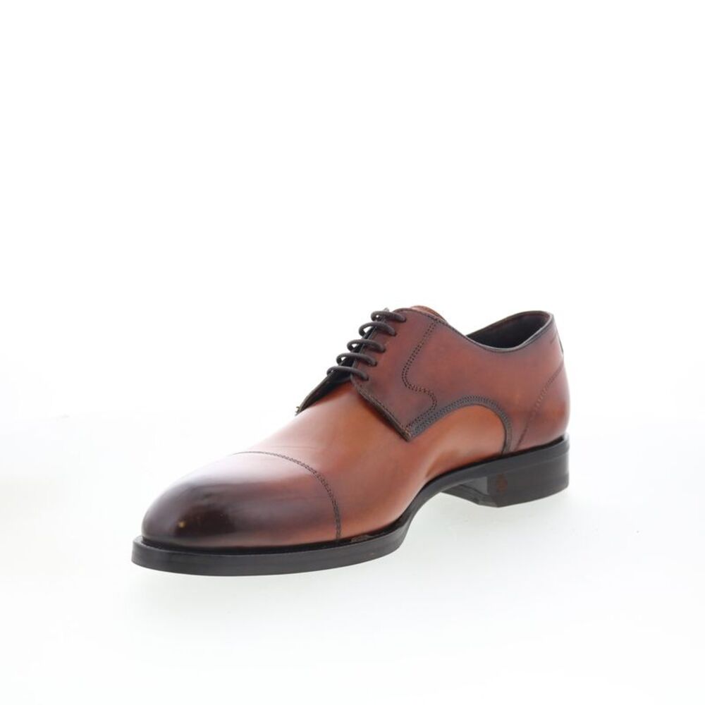 Di Bianco Mens Bergamo Brown Shoes (NWT) - Picture 4 of 7